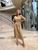 Женское платье из шелкового софта цвет бежевый р.42/44 455568 455568 фото