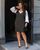 Трикотажне жіноче плаття з шифоновими рукавами графіт р.48/50 381950 381950 фото