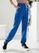Женские спортивные брюки двухнитка синего цвета р.42 406304 406304 фото 3