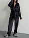 Женская пижама двойка плюш велюр цвет черный р.42/44 452516 452516 фото 2