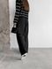 Жіночі брюки з декоративним шнурком колір чорний р.42 451517 451517 фото 6