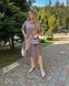 Жіноча сукня вільного крою колір бежевий р.50/52 434699 434699 фото 1