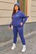Жіночий спортивний костюм теплий колір синій р.44/46 441782 441782 фото 1