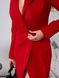 Женское платье-пиджак цвет красный р.S 452504 452504 фото 7