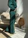 Жіночий костюм з брюками палаццо колір зелений р.42/44 454394 454394 фото 7