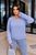 Жіночий светр трикотажний колір блакитний р.48/50 451709 451709 фото