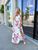 Женское длинное платье с разрезом и декольте размер 362845 362845 фото