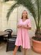 Жіноче плаття з мусліну колір рожевий р.42/46 456254 456254 фото 5
