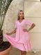 Женское платье из муслина цвет розовый р.42/46 456254 456254 фото 3