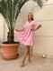 Женское платье из муслина цвет розовый р.42/46 456254 456254 фото 10