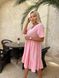Женское платье из муслина цвет розовый р.42/46 456254 456254 фото 8