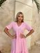 Жіноче плаття з мусліну колір рожевий р.42/46 456254 456254 фото 2