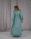 Женский пижамный костюм тройка цвет голубой р.L/XL 448622 448464 фото 4