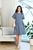 Жіноча сукня вільного крою колір графіт р.48/50 434586 434586 фото