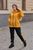 Женский спортивный костюм с капюшоном горчичного цвета р.48/50 377749 377749 фото