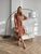 Жіноча сукня з поясом колір пудра р.42/44 450368 450368 фото