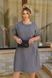 Жіноча сукня вільного крою колір графіт р.48/50 434586 434586 фото 10