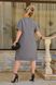 Жіноча сукня вільного крою колір графіт р.48/50 434586 434586 фото 8