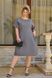 Жіноча сукня вільного крою колір графіт р.48/50 434586 434586 фото 7