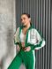 Жіночий спортивний костюм колір зелений р.42/44 450758 450758 фото 3
