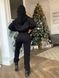 Жіночий теплий костюм тринитка на флісі колір чорний р.42/44 449117 449117 фото 5