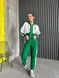 Женский спортивный костюм цвет зеленый р.42/44 450758 450758 фото 1