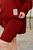 Жіночий спортивний костюм трійка колір бордо р.50/52 434137 434137 фото
