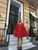 Жіноча сукня колір червоний з квітковим принтом р.оверсайз 450102 450102 фото