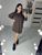 Жіноча сукня-туніка з ангори колір шоколад р.58/60 447132 447132 фото