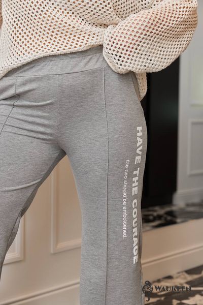 Жіночі брюки карго колір меланж р.50/52 450520 450520 фото