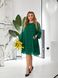 Жіноча сукня із шифону колір зелений р.50/52 454510 454510 фото 4