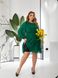 Жіноча сукня із шифону колір зелений р.50/52 454510 454510 фото 3