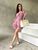 Женское платье мини цвет розовый р.42/44 453809 453809 фото