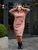 Жіноча сукня вільного крою колір мокко р.48/50 445082 445082 фото