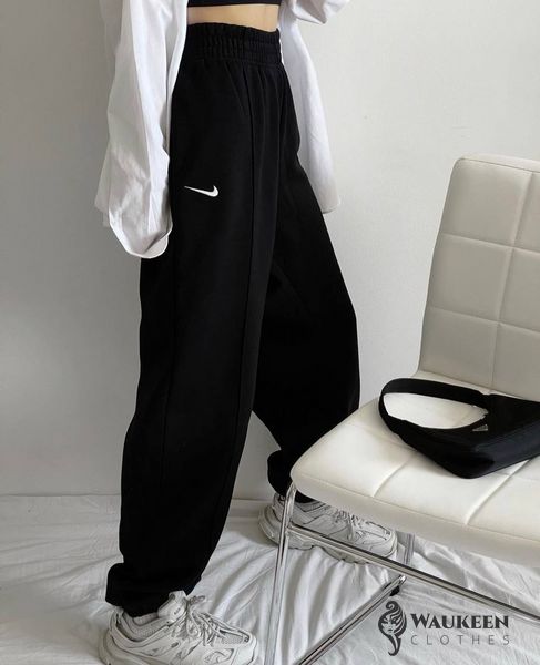Жіночі штани джогери колір чорний р.42/46 452987 452987 фото