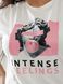 Женская футболка INTENSE цвет молочный р.42/46 433041 433041 фото 2