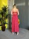 Жіноча сукня із софту міді колір червоний р.42/44 454848 454848 фото 2