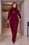 Жіночий прогулянковий костюм з ангори колір бордо р.50/52 446892 446892 фото