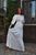 Женское длинное платье с рукавом молочного цвета р.2XL/3XL 386971 386971 фото