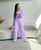 Жіночий костюм-двійка колір фіолетовий р.42/44 454369 454369 фото