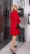 Жіноча сукня на запах із софту колір червоний р.46/48 452553 452553 фото 5