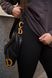 Жіночий костюм двійка з лосінами колір чорний-графіт р.50/52 444881 444881 фото 3