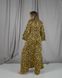 Жіночий піжамний костюм трійка колір жовтий р.L/XL 448623 448464 фото 8