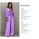 Жіночий костюм-двійка колір фіолетовий р.42/44 454369 454369 фото 6