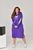 Женское платье спорт с капюшоном цвет фиолетовый р.52 454333 454333 фото