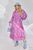 Жіноча вільна сукня із софту колір малина р.50/52 450394 450394 фото