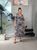 Женское длинное платье софт цвет цветной леопард р.48/50 455978 455978 фото