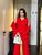 Жіночий костюм двійка з жилеткою колір червоний р.48/50 453155 453155 фото