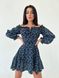 Жіноча сукня міні колір синій р.42/44 453810 453810 фото 2