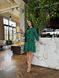 Жіноча вільна сукня із софту колір зелений р.42/46 454353 454353 фото 1
